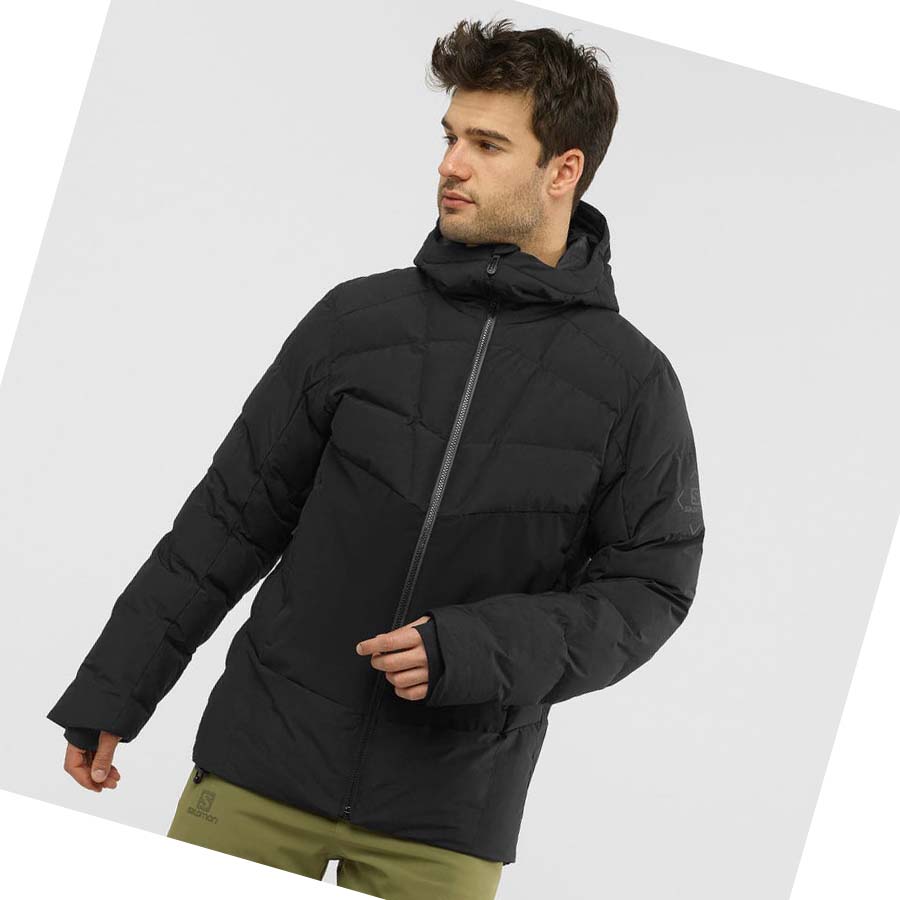 Chaquetas De Esquí Salomon SNOWSHELTER Hombre Negros | MX 3339PJJ